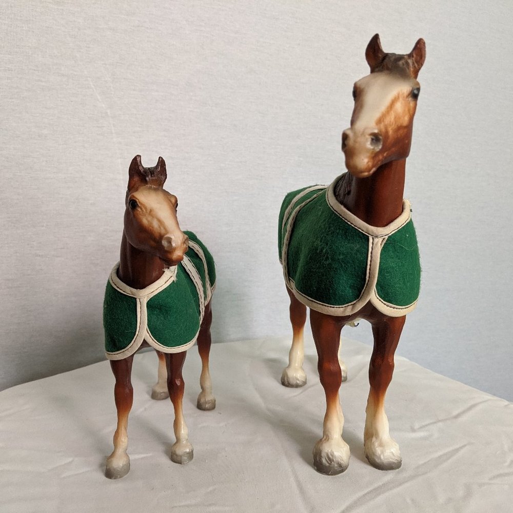 Clydesdale Mare and Foal #83, #84